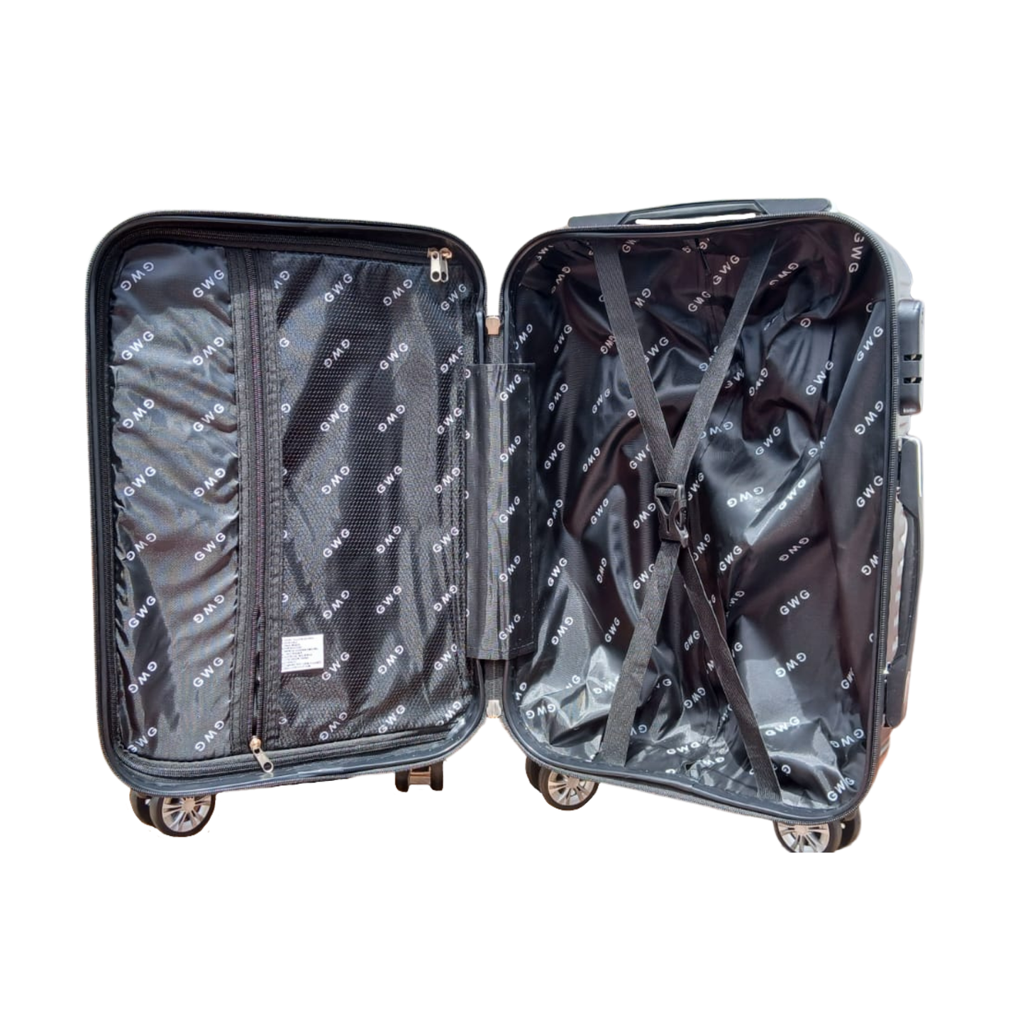 maleta de viaje bin w0025 plata 10kg tamano s 18 pulg