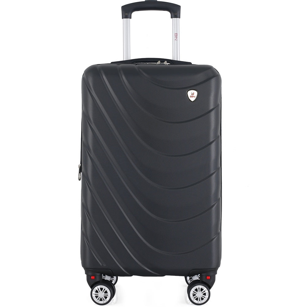 Maleta De Viaje Expandible para Cabina de Mano 10kg Tamano S Bin M007 Negro