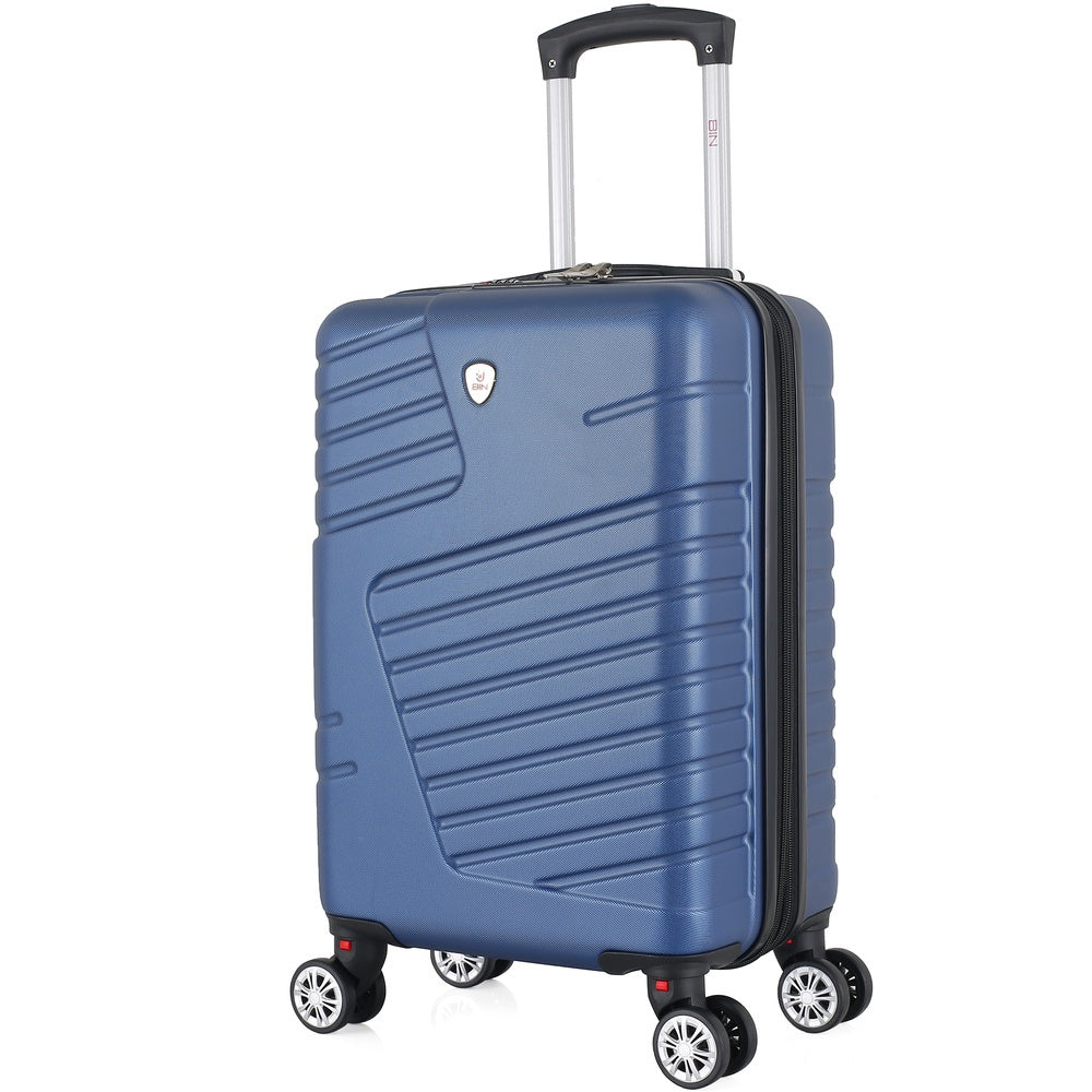 Maleta De Viaje Expandible para Cabina de Mano(10kg) Tamano S Bin M006 Azul