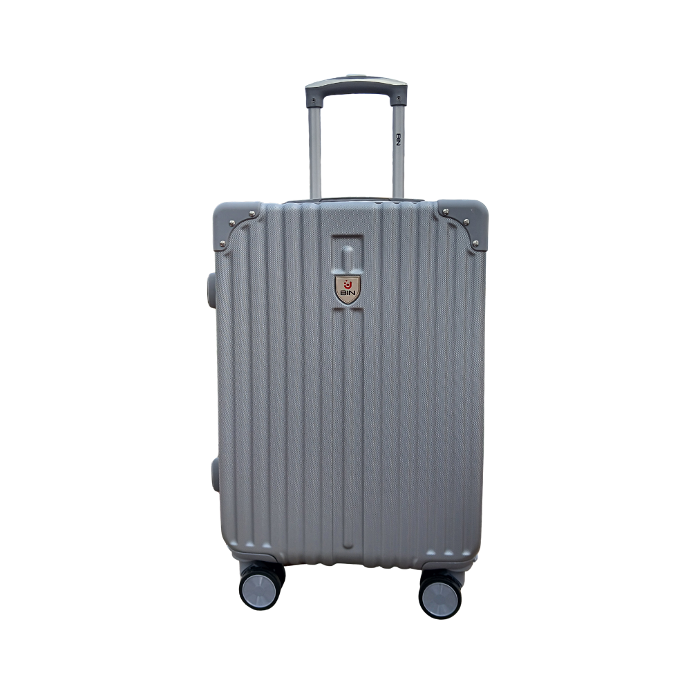 Maleta De Viaje 20 Pulg Expandible Cabina Bin M019 Plata