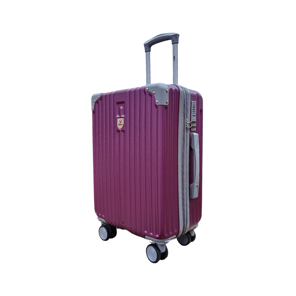Maleta De Viaje 21 Pulg Expandible Cabina Bin M019 Violeta