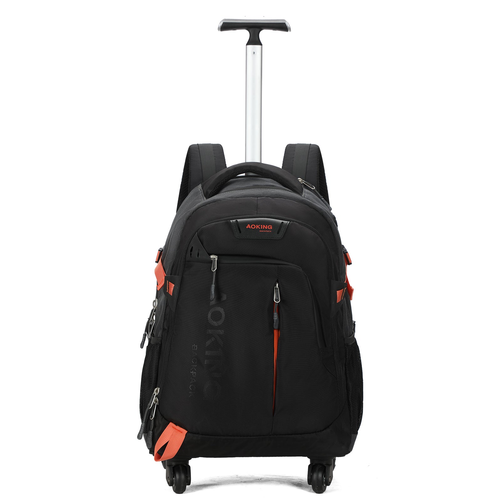Morral Con Ruedas Bin Sln67056 Aoking Negro