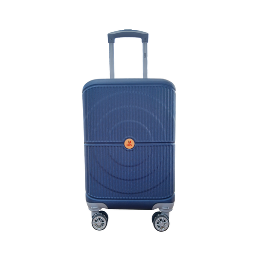 Maleta de Viaje con Círculos Concéntricos – Diseño Moderno, ABS Rígida, Ruedas 360°, Expandible Mod022