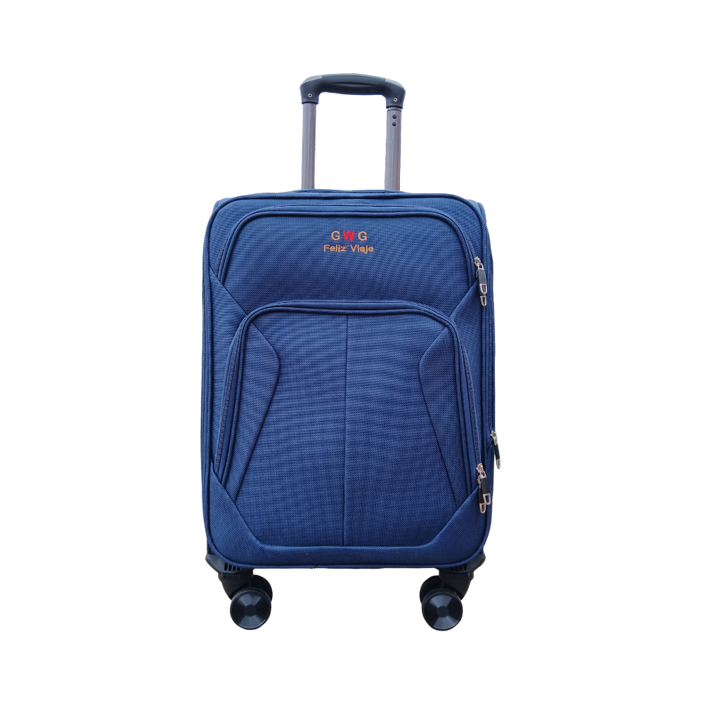 Maleta De Viaje 28 Pulg Expandible Grande Bin M023 Azul Oscuro