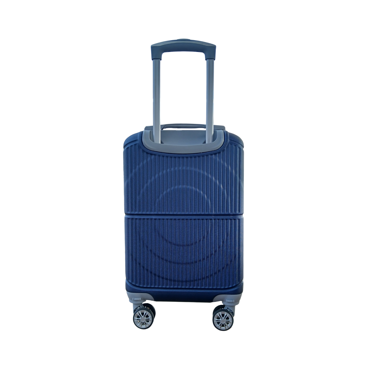 maleta de viaje con círculos concéntricos – diseño moderno, abs rígida, ruedas 360°, expandible mod022