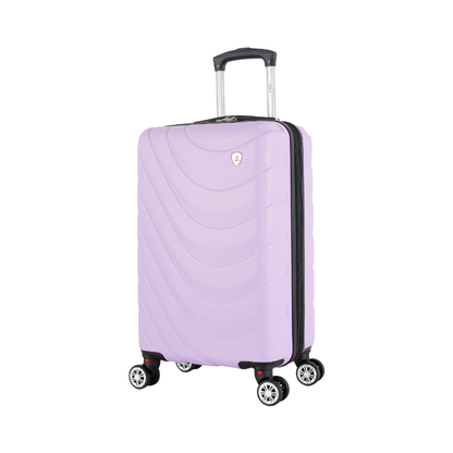 Maleta de Viaje con Ondas Curvas – Ultraliviana ABS, Ruedas 360°, Expandible, Apta Cabina Mod 007