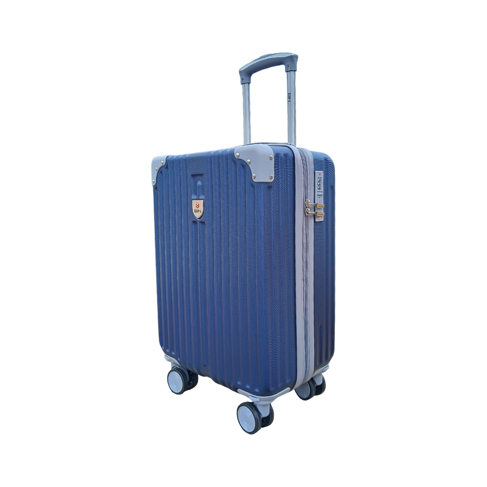 Maleta De Viaje 19 Pulg Expandible Cabina Bin M019 Azul