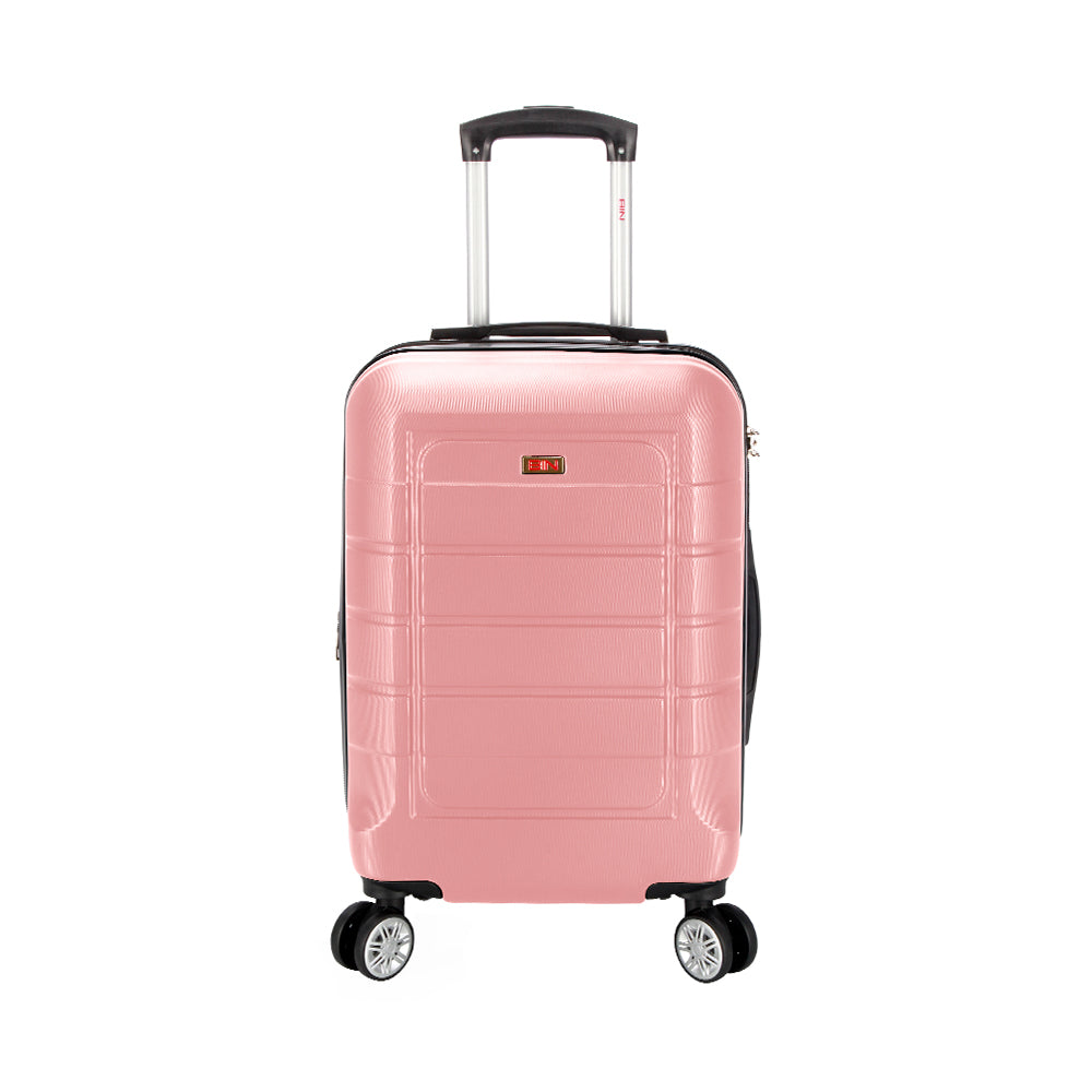 Maleta De Viaje 19 Pulg. Expandible Cabina 10 Kg Bin M011 Oro Rosa