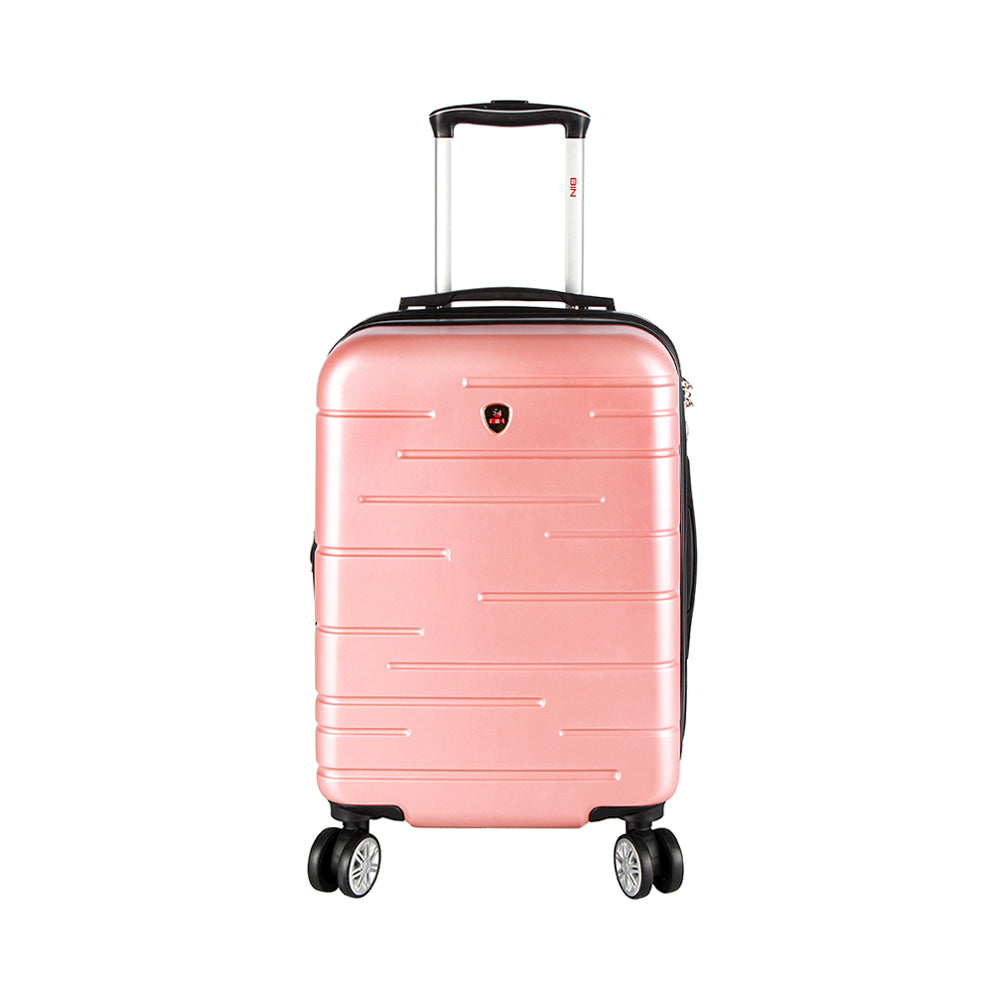 Maleta De Viaje 19 Pulg. Expandible Cabina 10Kg Bin M012 Oro Rosa