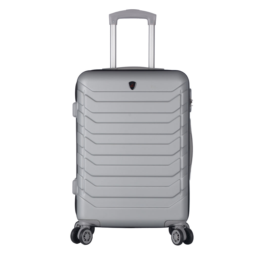 Maleta De Viaje 25 Pulg Mediana para Bodega Bin Ht-081 Plata