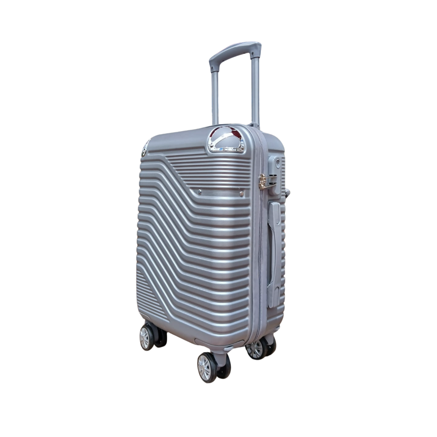 maleta de viaje bin w0025 plata 10kg tamano s 18 pulg