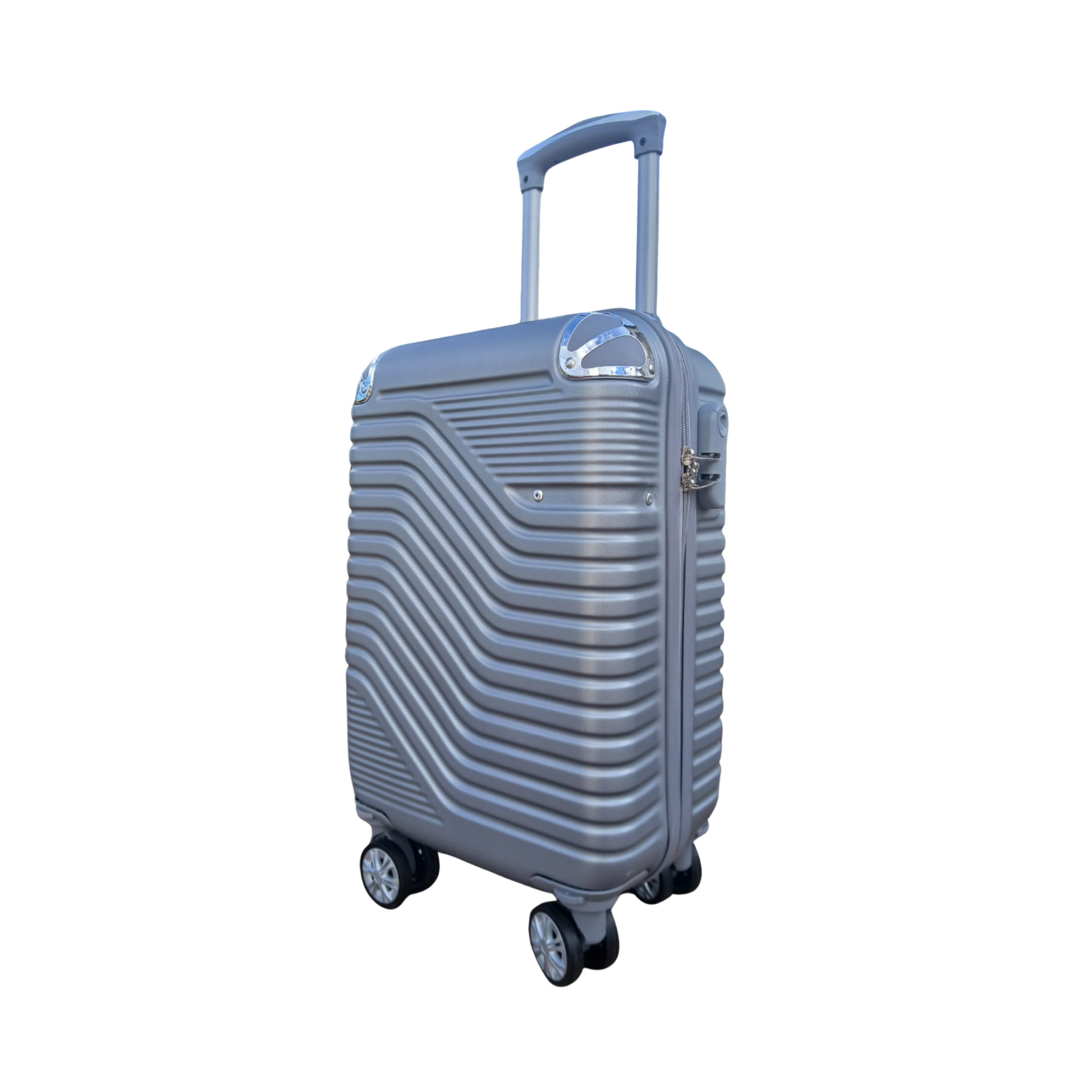 Maleta De Viaje Bin W0025 Plata 10kg Tamano S 17 Pulg