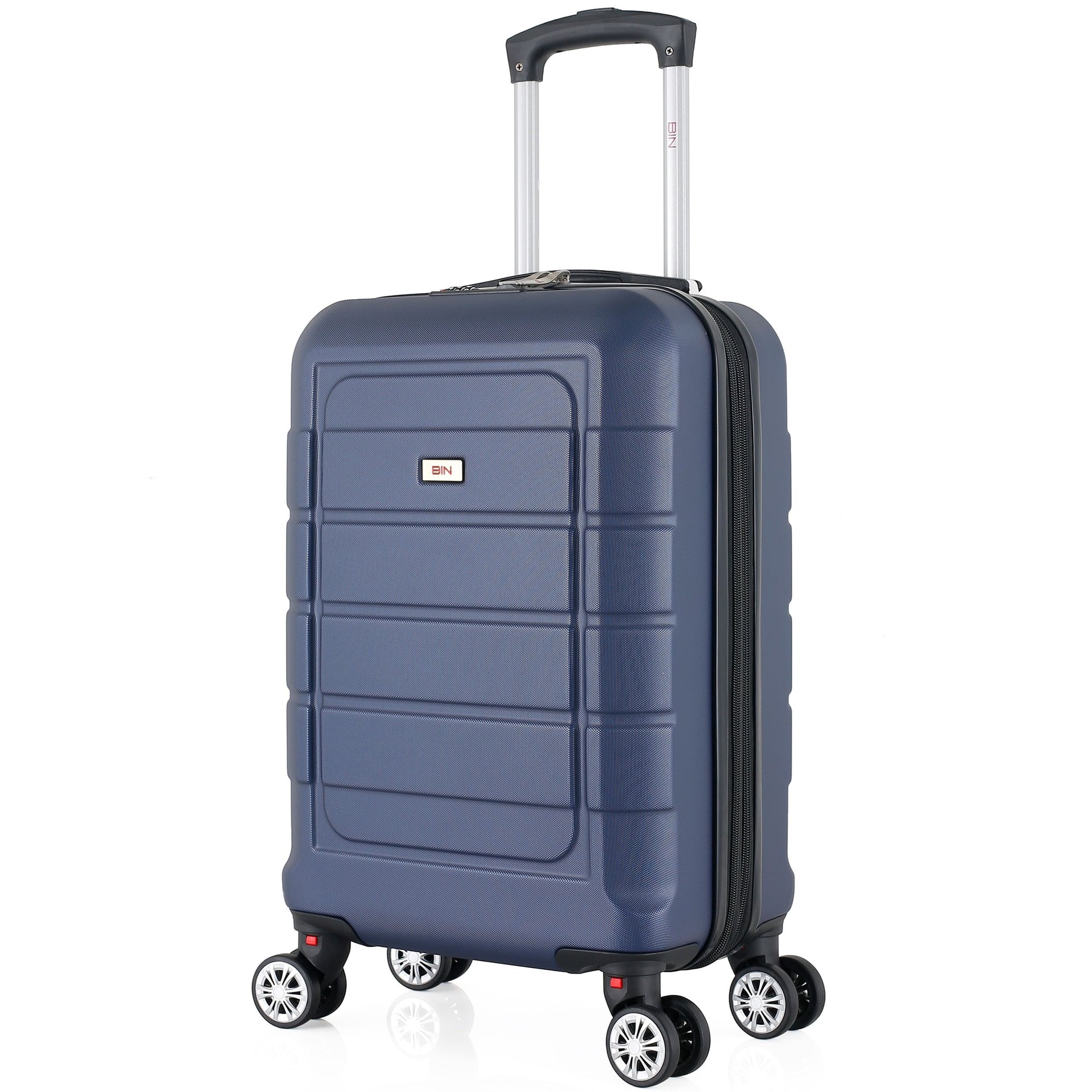 Juego Set Maletas X3 20,24,28 Pulg Bin M011 Azul