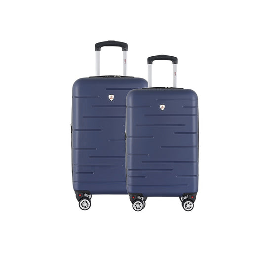 Juego Set Maletas X2 19,24 Pulg Bin M012 Azul