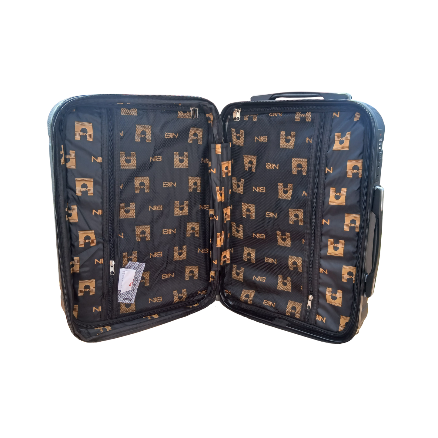 maleta de viaje 21 pulg expandible cabina bin m022 negro