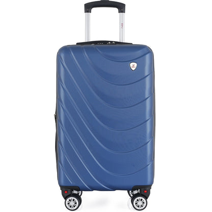 Maleta De Viaje Expandible para Cabina de Mano(10kg) Tamano S Bin M007 Azul