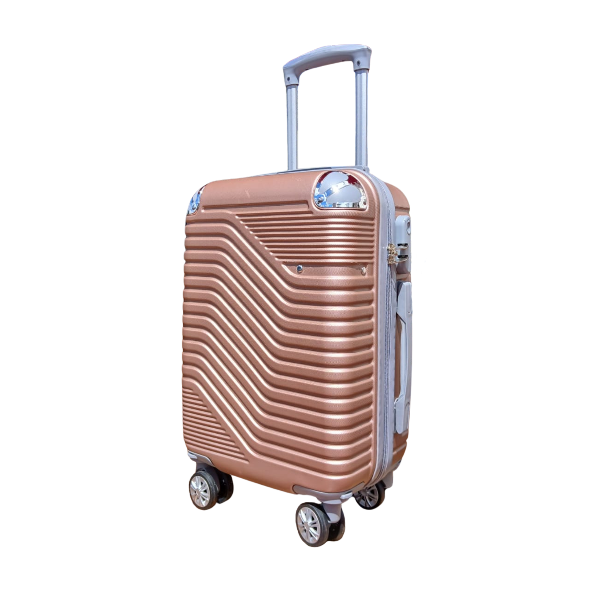 Maleta De Viaje Bin W0025 Dorado 10kg Tamano S 18 Pulg