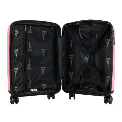 Juego Set Maletas X2 20,24 Pulg Bin M017 Rosado