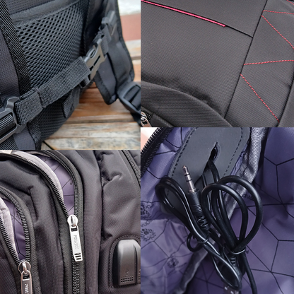 Morral Bin – Líneas Rojas MD1