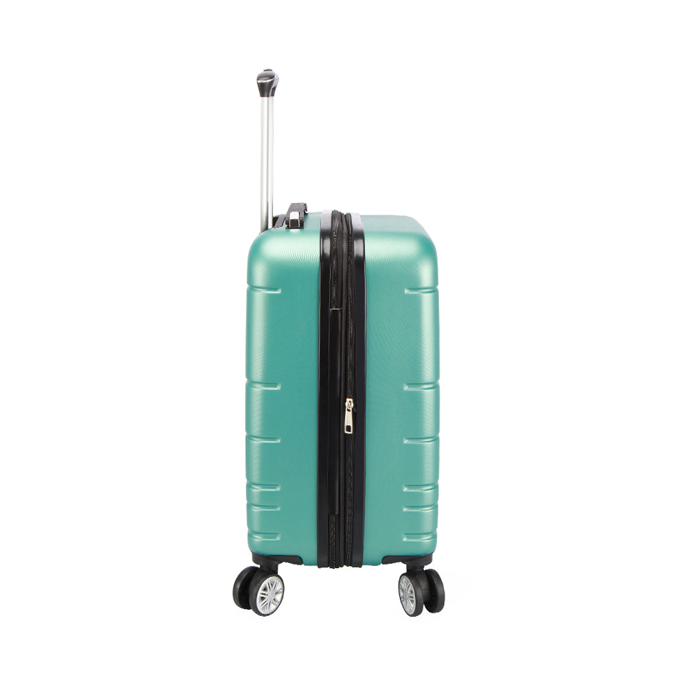 Maleta De Viaje 19 Pulg. Expandible Cabina 10Kg Bin M012 Verde