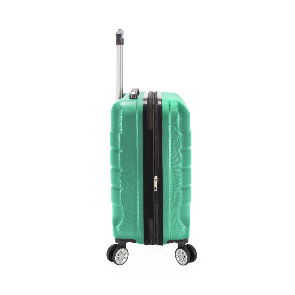 Maleta De Viaje 19 Pulg. Expandible Cabina 10 Kg  Bin M011 Verde