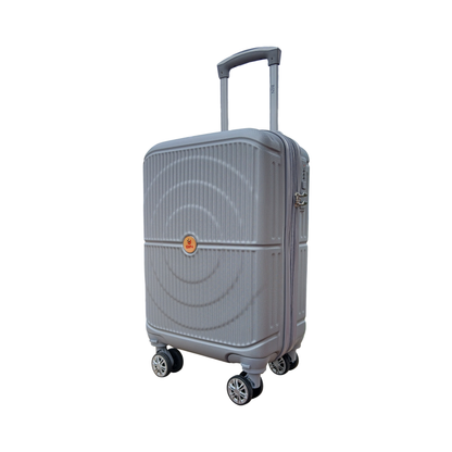 Maleta de Viaje con Círculos Concéntricos – Diseño Moderno, ABS Rígida, Ruedas 360°, Expandible Mod022