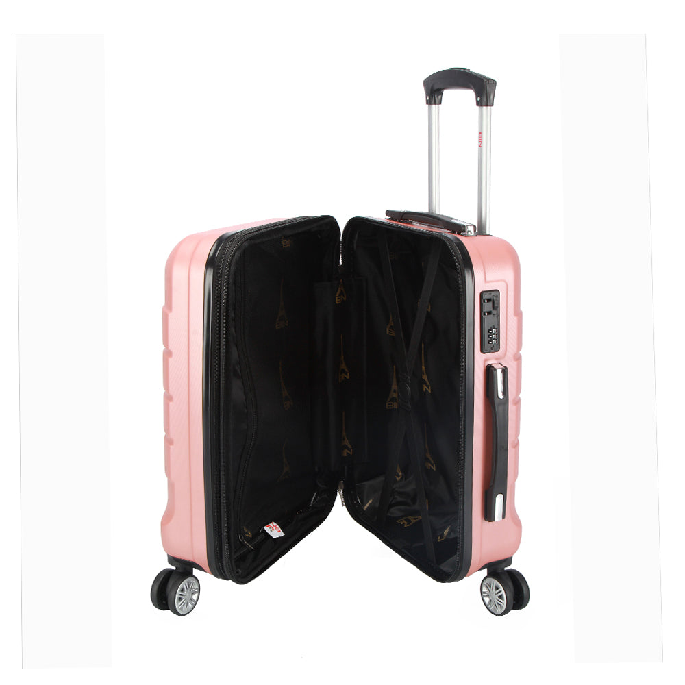 Maleta De Viaje 19 Pulg. Expandible Cabina 10 Kg Bin M011 Oro Rosa