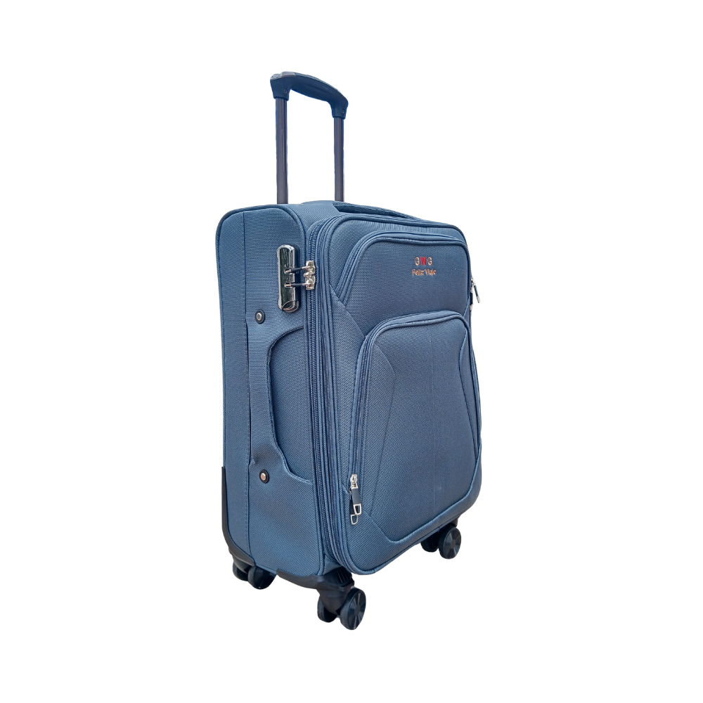 Maleta De Viaje 28 Pulg Expandible Grande Bin M023 Gris