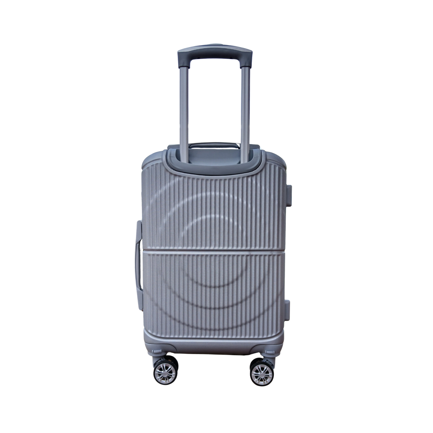 maleta de viaje 23 pulg expandible mediana bin m022 plata