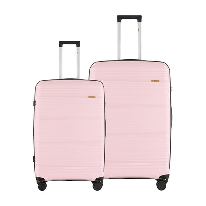 Juego Set Maletas X2 20,28 Pulg Bin M018 Rosado