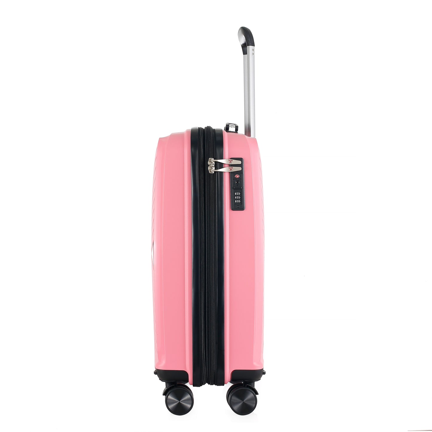 Maleta De Viaje 24 Pulg Mediana Bin M017 Rosado