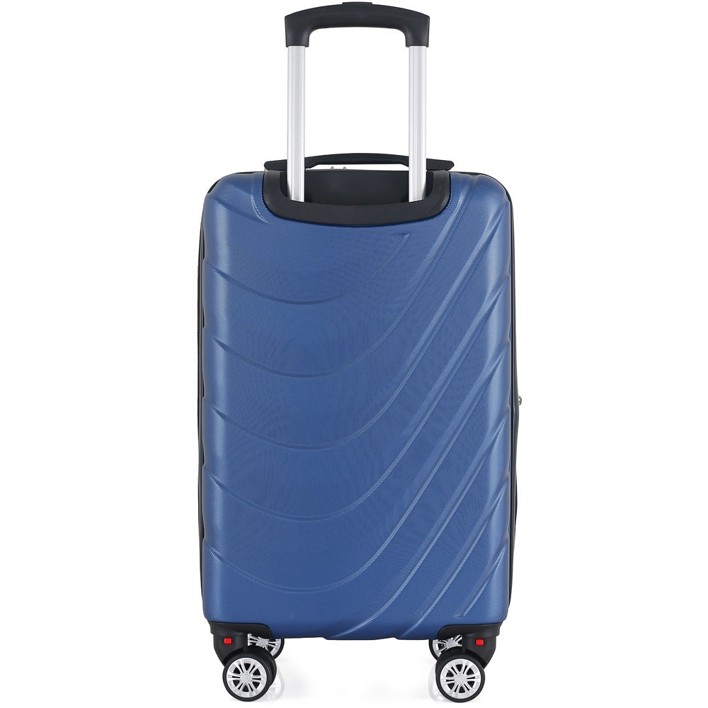 Maleta De Viaje Expandible para Cabina de Mano(10kg) Tamano S Bin M007 Azul