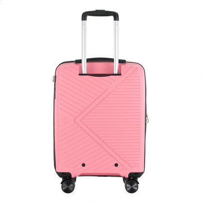 Maleta De Viaje 24 Pulg Mediana Bin M017 Rosado