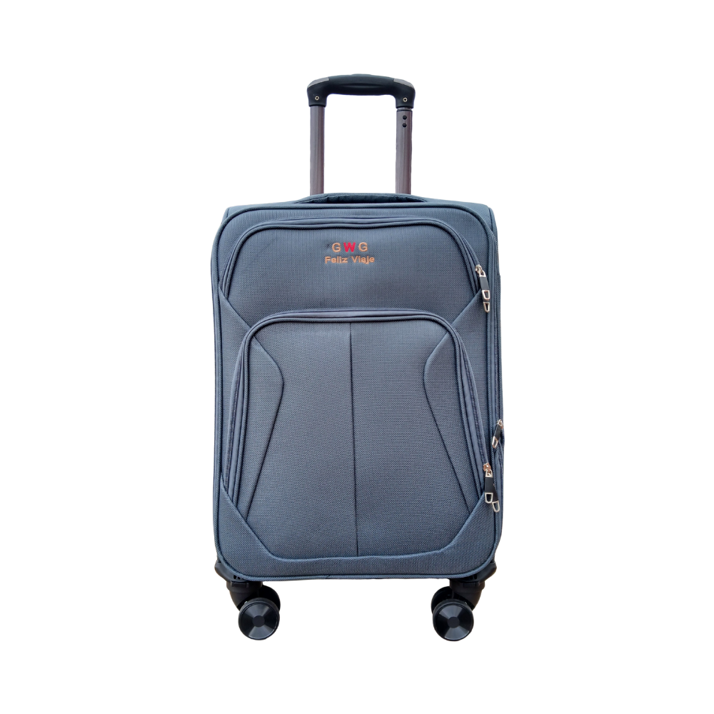 Maleta De Viaje 28 Pulg Expandible Grande Bin M023 Gris