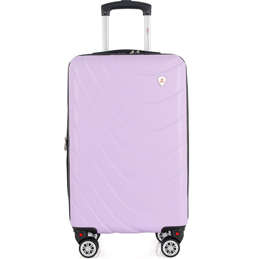 Maleta De Viaje Expandible para Cabina de Mano(10kg) Tamano S Bin M007 Violeta