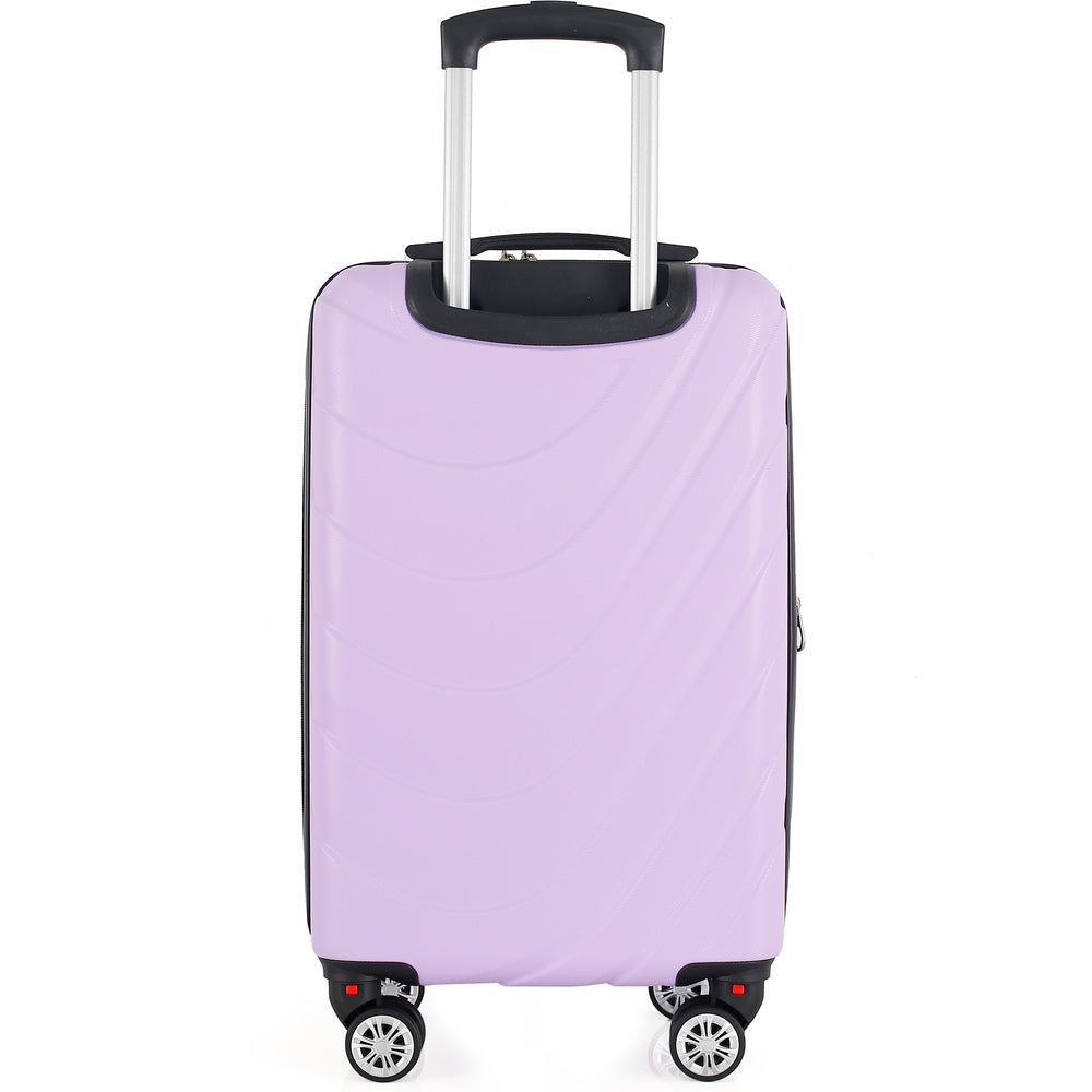 Maleta De Viaje Expandible para Cabina de Mano(10kg) Tamano S Bin M007 Violeta