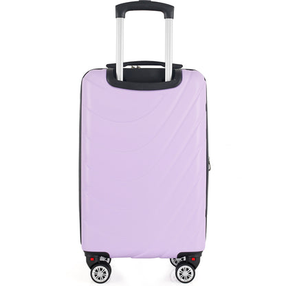 Maleta De Viaje Expandible para Cabina de Mano(10kg) Tamano S Bin M007 Violeta