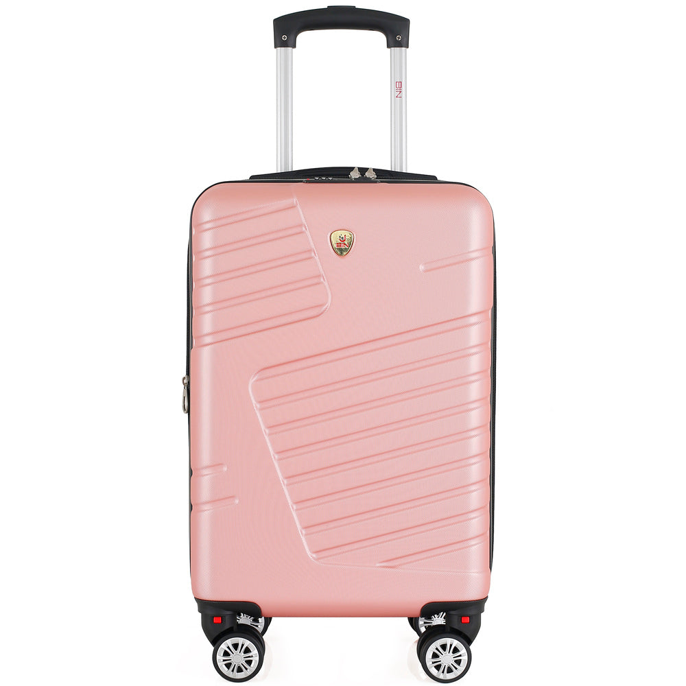 Maleta De Viaje Expandible para Cabina de Mano 10kg Tamano S Bin M006 Oro Rosa