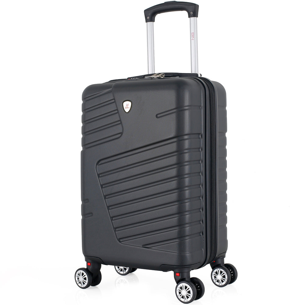 Maleta De Viaje Expandible para Cabina de Mano 10kg Tamano S Bin M006 Negro