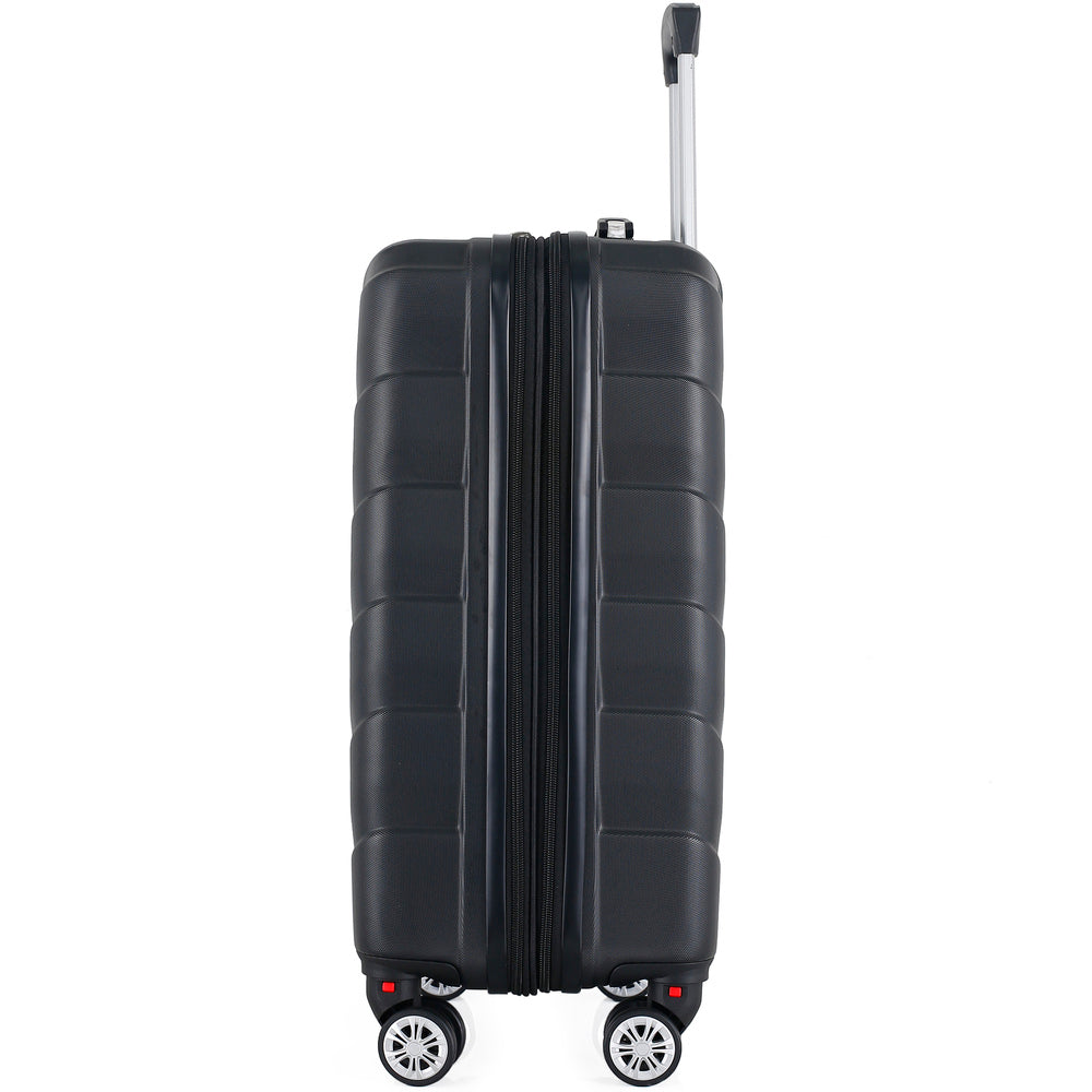 Maleta De Viaje Expandible para Cabina de Mano(10kg) Tamano S Bin M007 Negro