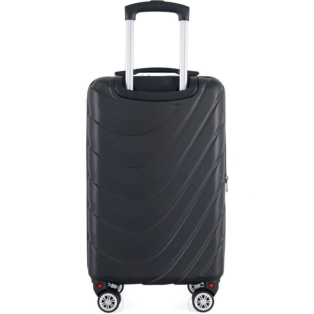 Maleta De Viaje Expandible para Cabina de Mano(10kg) Tamano S Bin M007 Negro