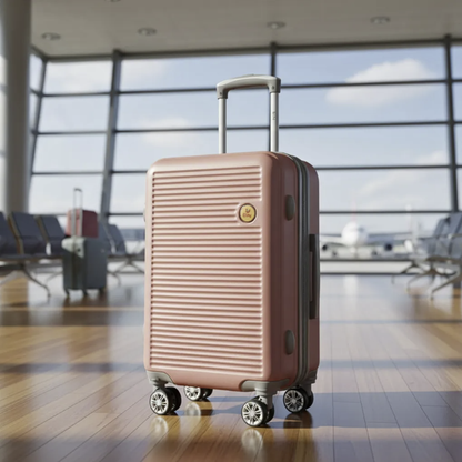 Maleta De Viaje 22 Pulg Expandible Mediana Bin M020 Rosado