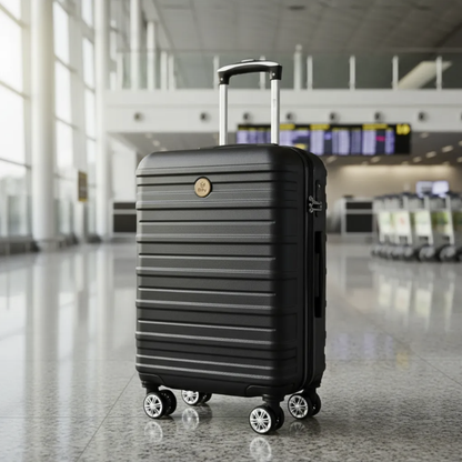 Maleta De Viaje 21 Pulg Expandible Cabina Bin M021 Negro