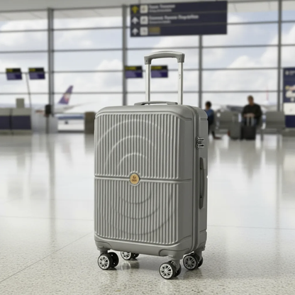 Maleta De Viaje 23 Pulg Expandible Mediana Bin M022 Plata