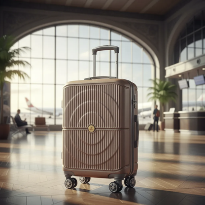 Maleta De Viaje 21 Pulg Expandible Cabina Bin M022 Dorado