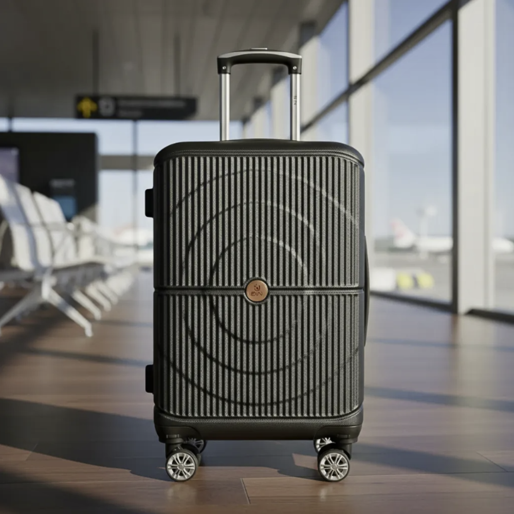maleta de viaje 21 pulg expandible cabina bin m022 negro