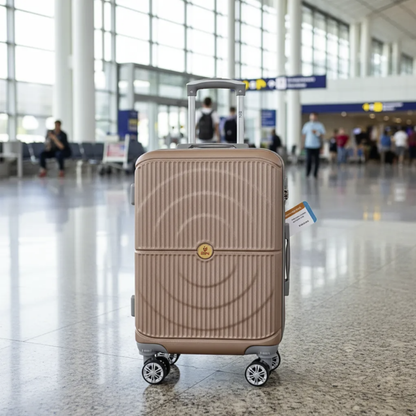 Maleta De Viaje 22 Pulg Expandible Mediana Bin M022 Dorado