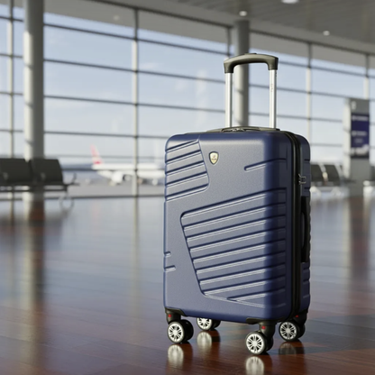 Maleta De Viaje Expandible para Cabina de Mano 10kg Tamano S Bin M006 Azul