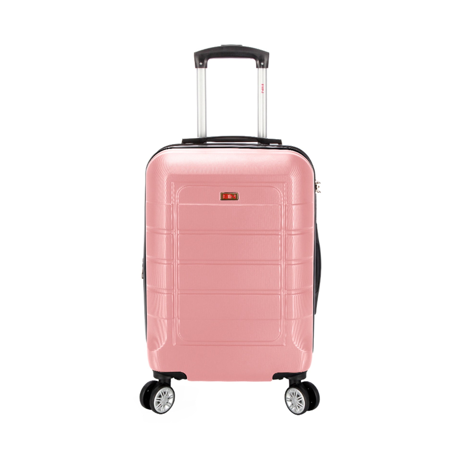 Maleta De Viaje 19 Pulg Expandible Cabina Bin M011 Oro Rosa