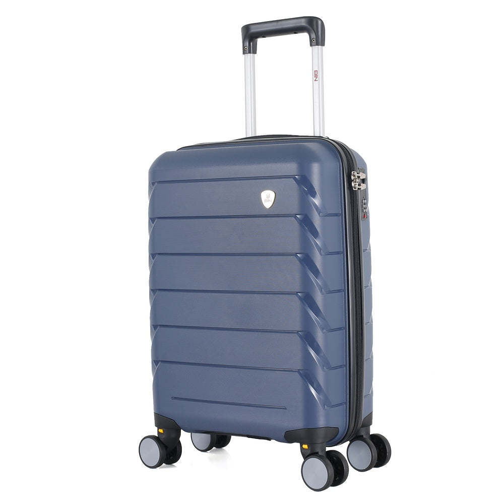 Juego Set Maletas X2 20,24 Pulg Bin M014 Azul